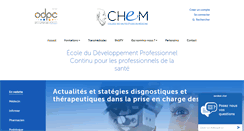 Desktop Screenshot of chem-sante.fr